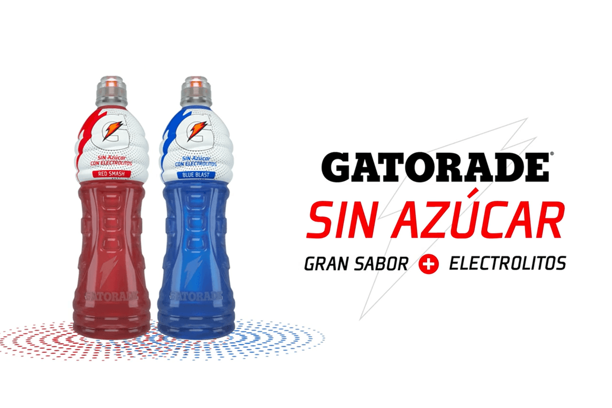 gatorade sin azúcar